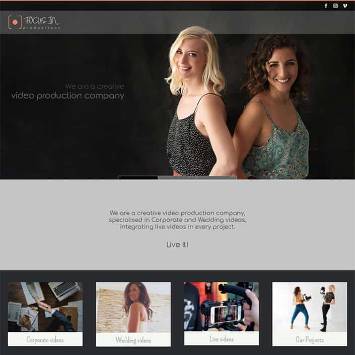 Focus In Productions WordPress web design Ibiza & Holland