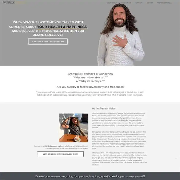 Patrick Meijer Health & Life Coach